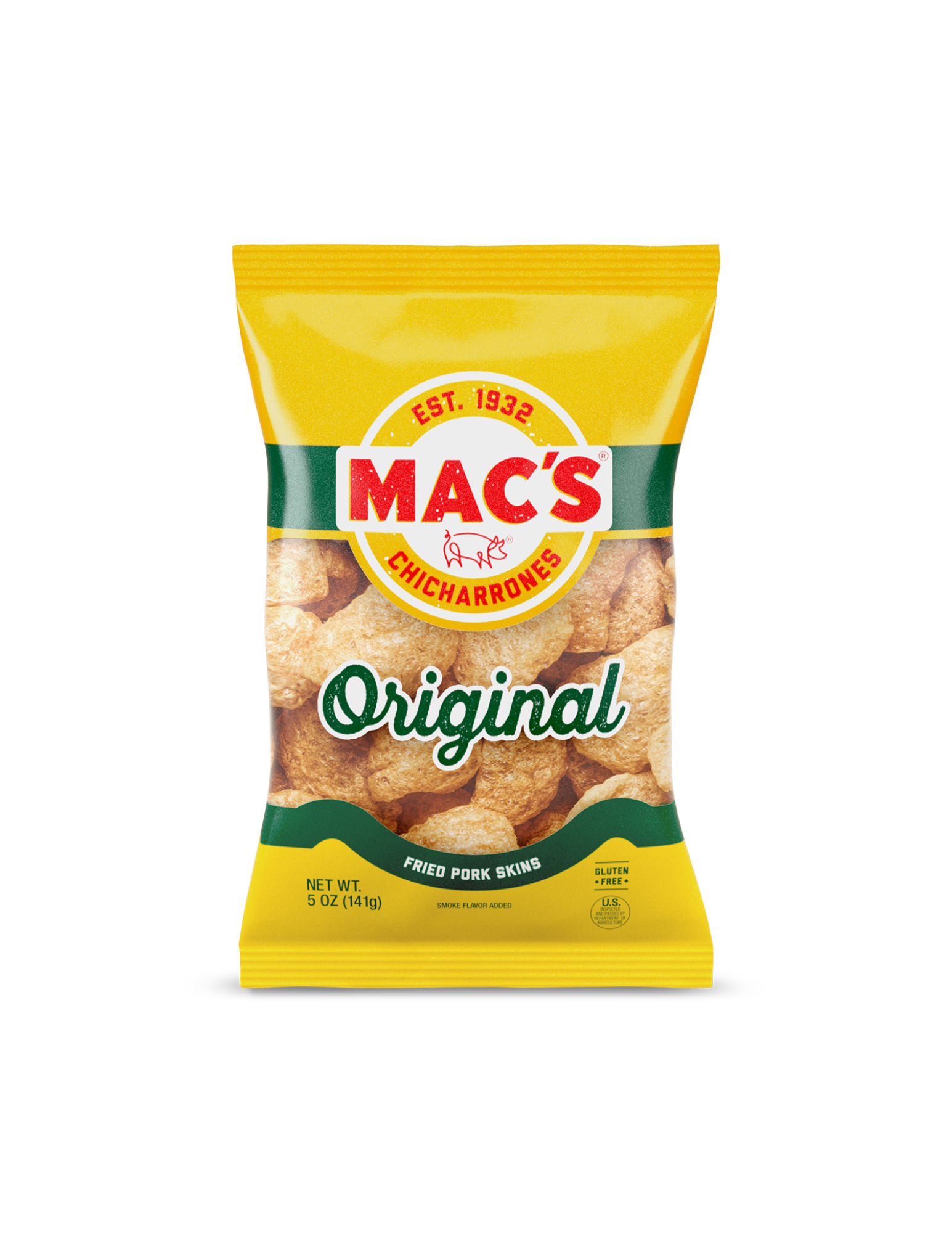 Mac’s Original Pork Rinds 1oz – Machine Cuisine Vending